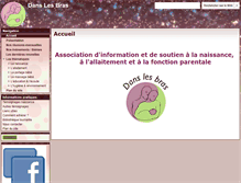 Tablet Screenshot of danslesbras.org
